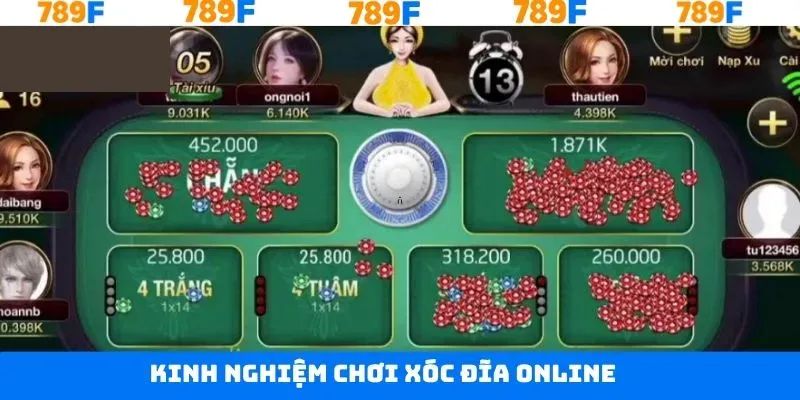 Kinh nghiệm khi tham gia xóc đĩa online thắng lớn 789F