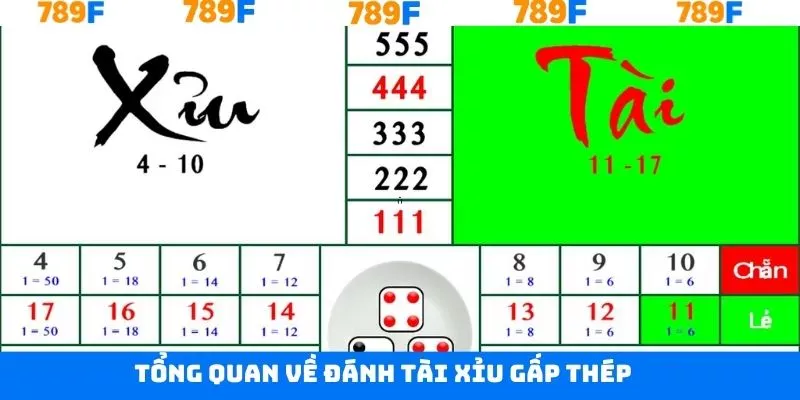 Tìm hiểu cách thức đánh tài xỉu gấp thếp