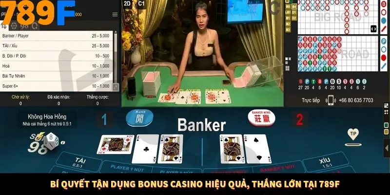 Bí Quyết Tận Dụng Bonus Casino Hiệu Quả, Thắng Lớn Tại 789F