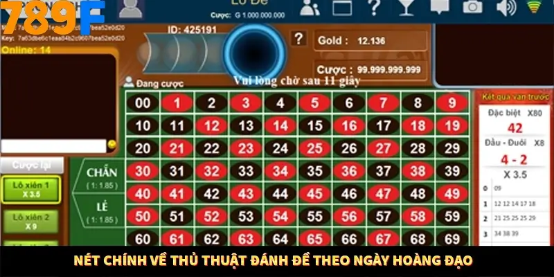 Bí Quyết Đánh Lô Khung 5 Ngày An Toàn Tại Nhà Cái 789F 11 Chốt sổ theo ngày hoàng đạo cực uy tín