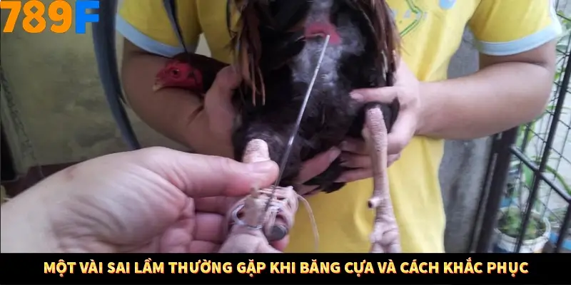 Một vài sai lầm thường gặp khi băng cựa và cách khắc phục Một vài sai lầm thường gặp khi băng cựa và cách khắc phục